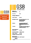 Urkunde der GSB INTERNATIONAL, Gütegemeinschaft für die Stückbeschichtung von Bauteilen